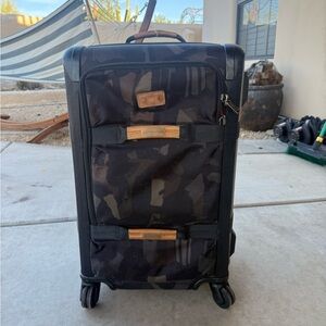 Tumi Black Camo Luggage